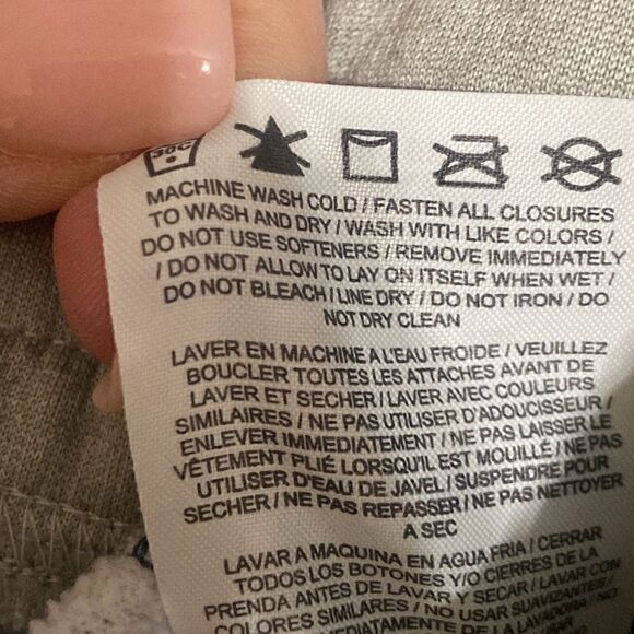 Women’s Nike Therma-Fit 1/2 Zip Hoodie Sweatshirt Gray Blue Ladies Size Medium - Picture 10 of 10